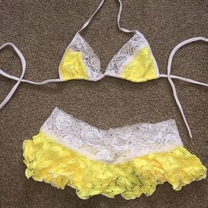 Itsy bitsy teenie weenie yellow polka-dot bikini